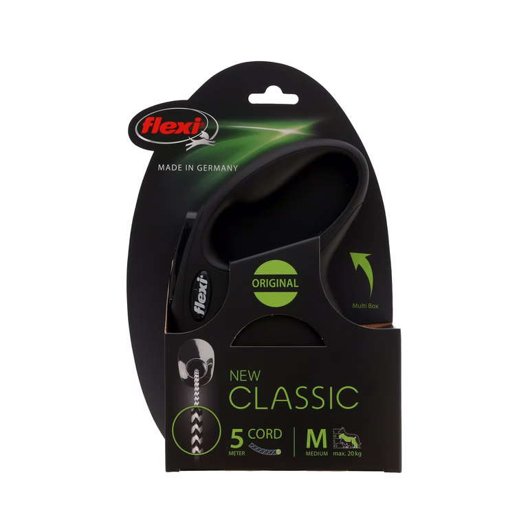 Flexi New Classic Cord svart M