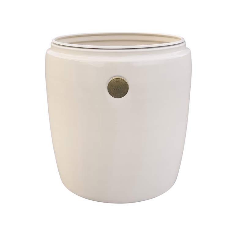 K&C metal pot D25 beige