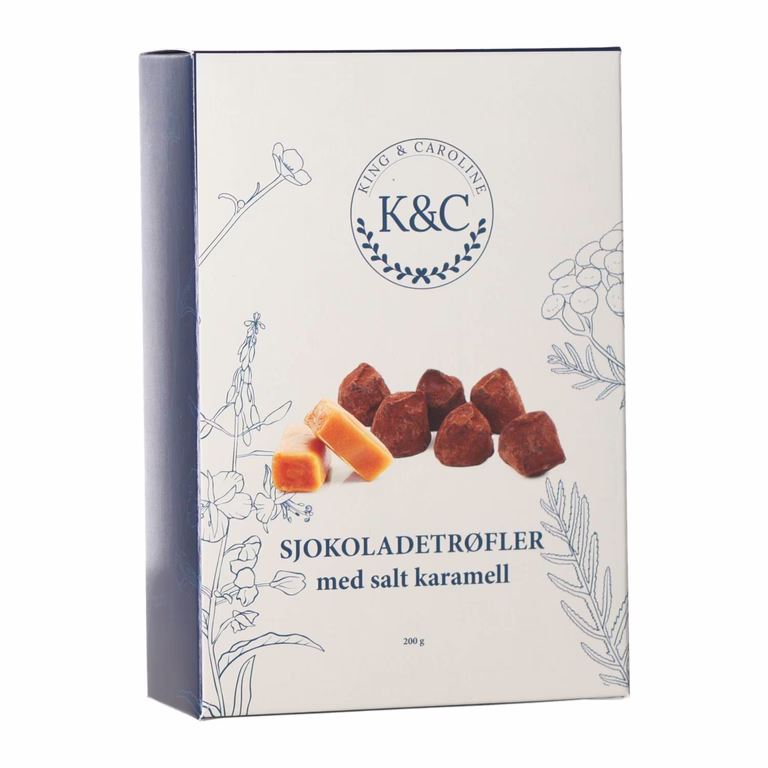Sjokoladetrøfler m/Salt Karamell