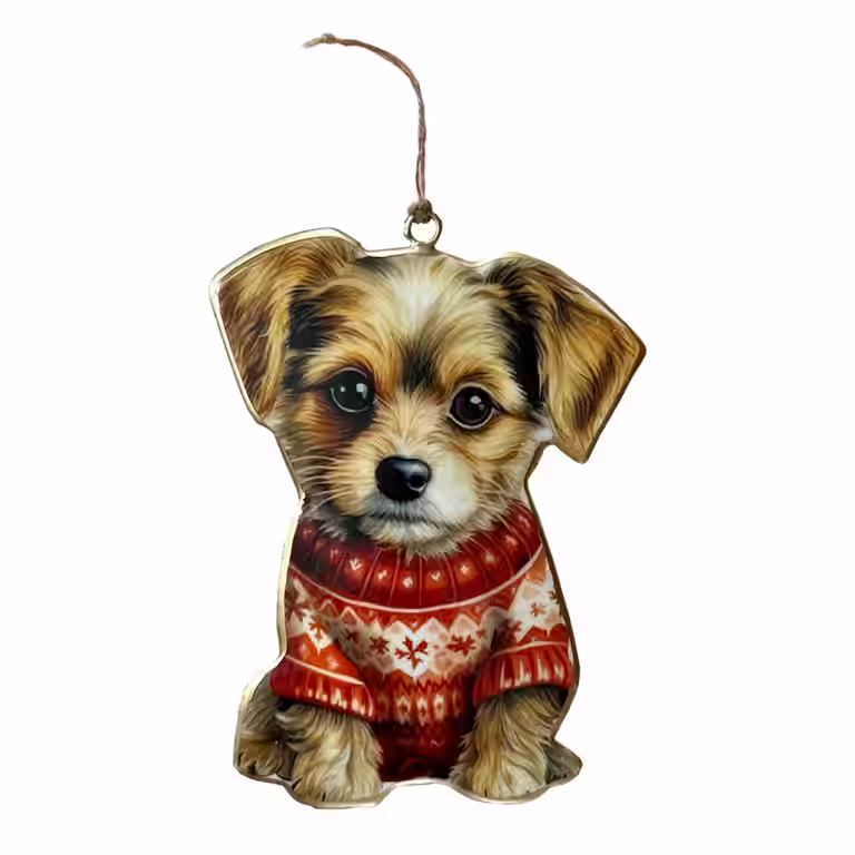 Juletrepynt Hund