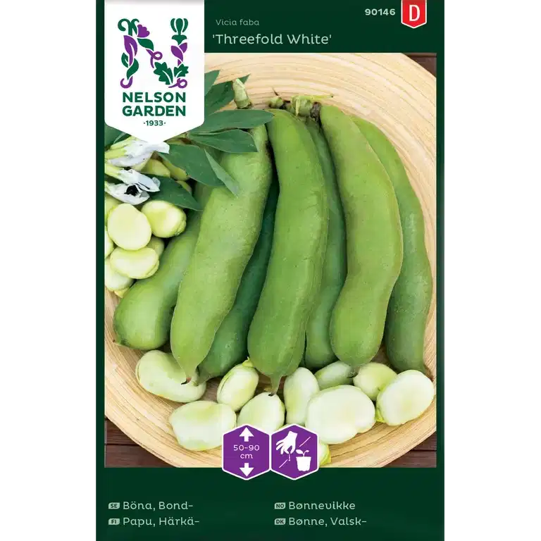 Bønnevikke 'Threefold White'