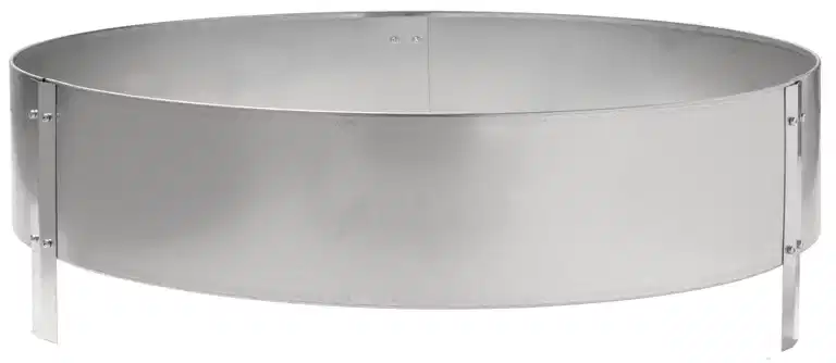 Planting box round Zink 95cm