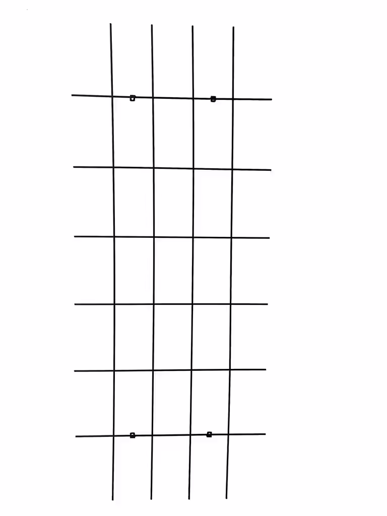 Espalier i metall