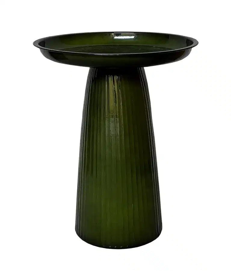 Bellora bird bath H57 green