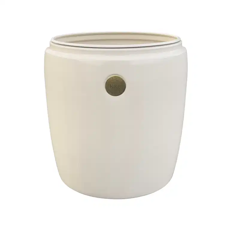 K&C metal pot D25 beige