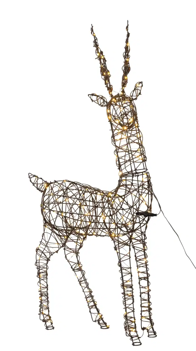 Reindeer Rattan 120cm 200 LED