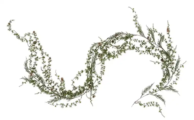 Winter garland L180 green