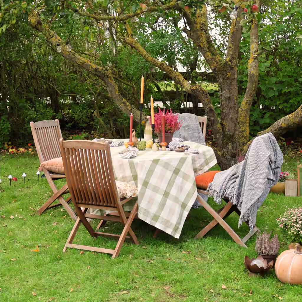 Make your outdoor space warm and cozy this fall