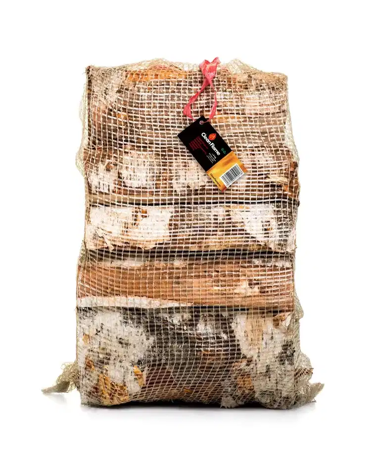 Ved - Kløyvd bjørkeved til peis og bål