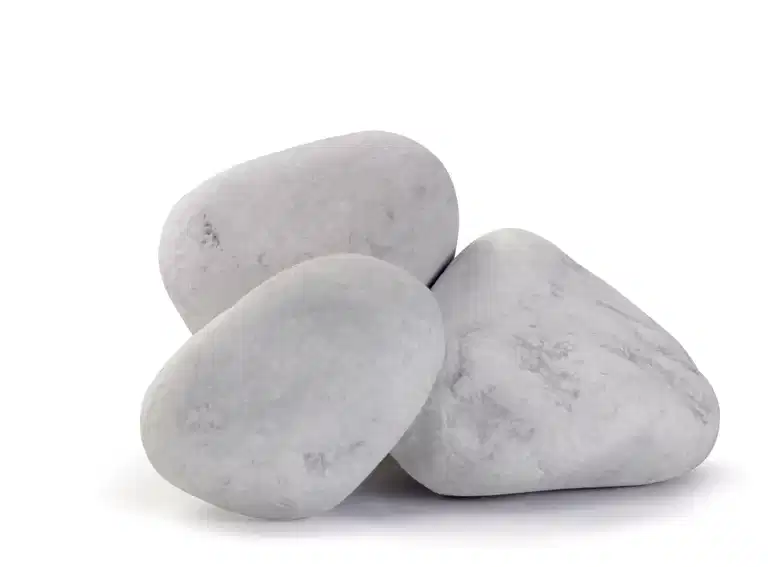 Dekorstein Pebble Bianco Carrara 100-150mm NET