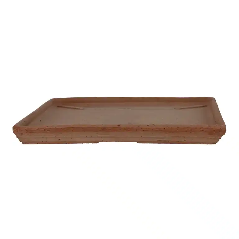 Cipressi saucer 29x29 terracotta