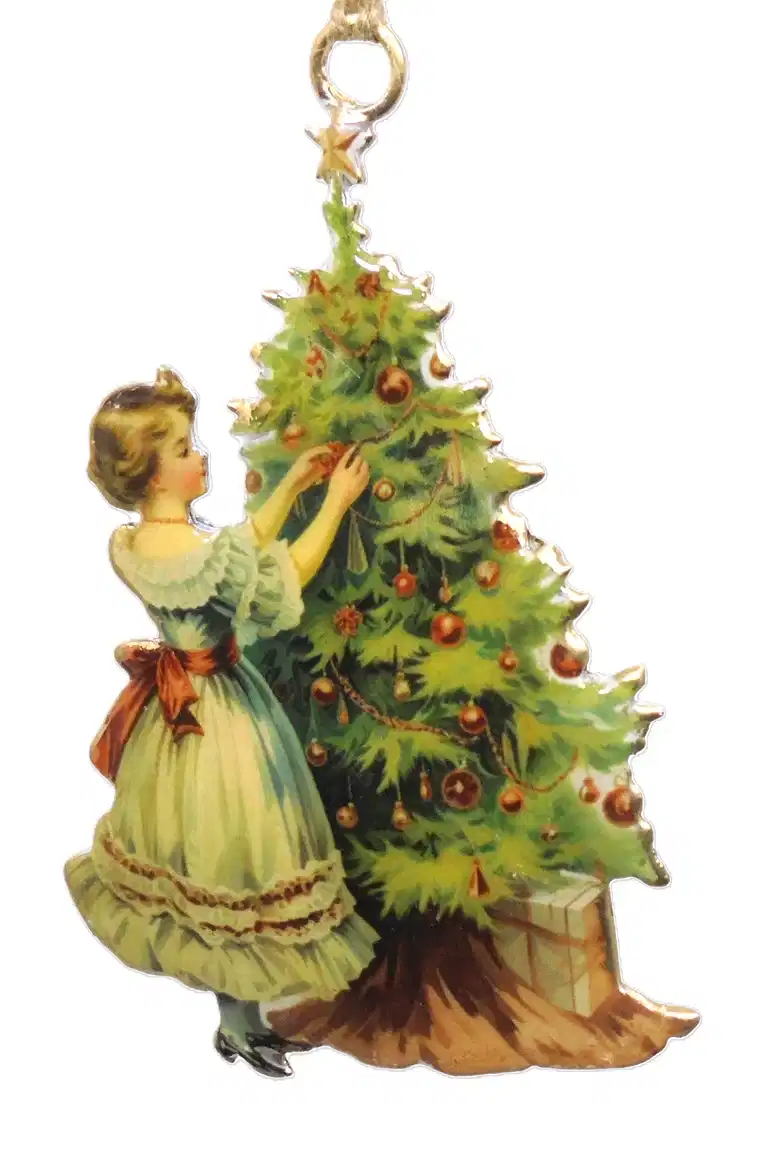 Juletrepynt engel med tre