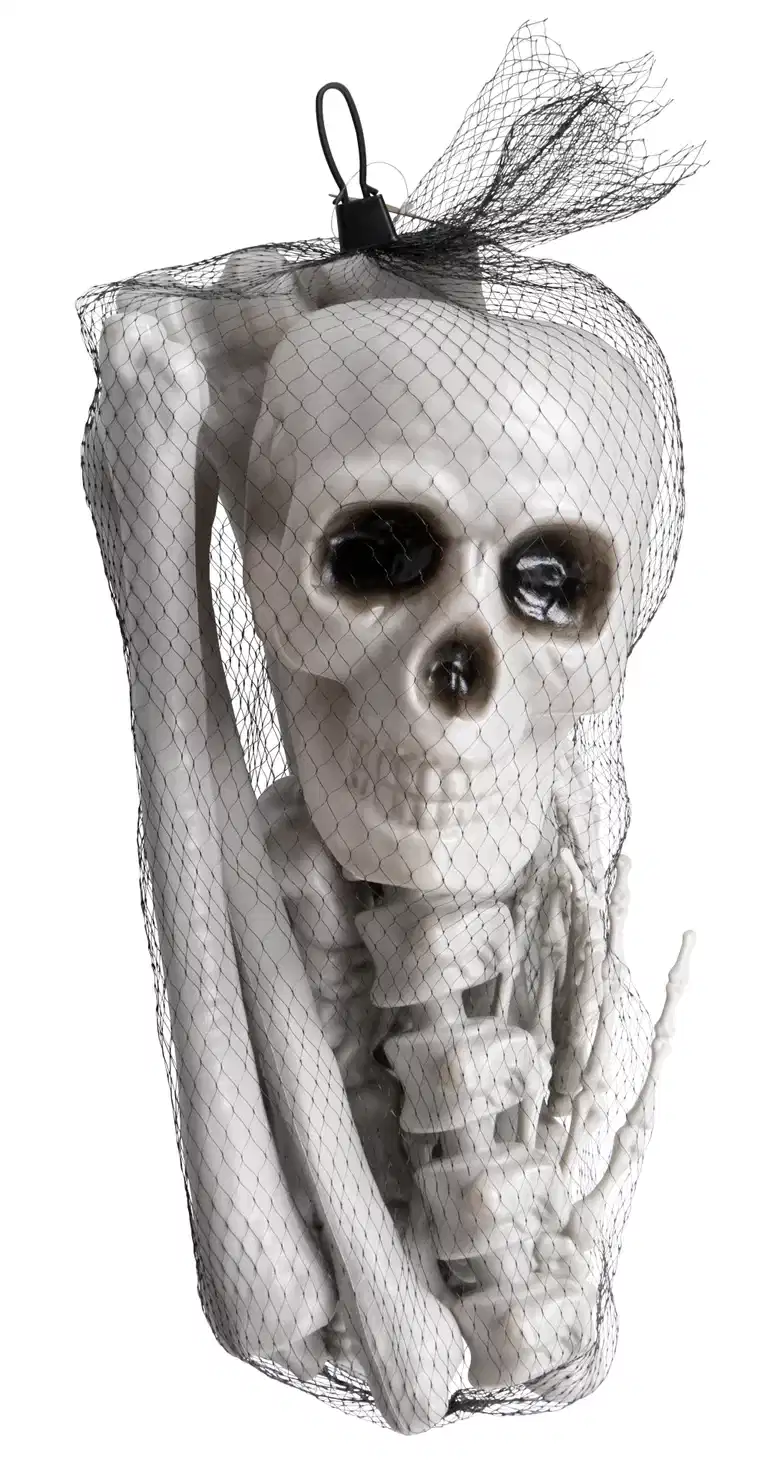 Halloweendekorasjon skjelett-deler