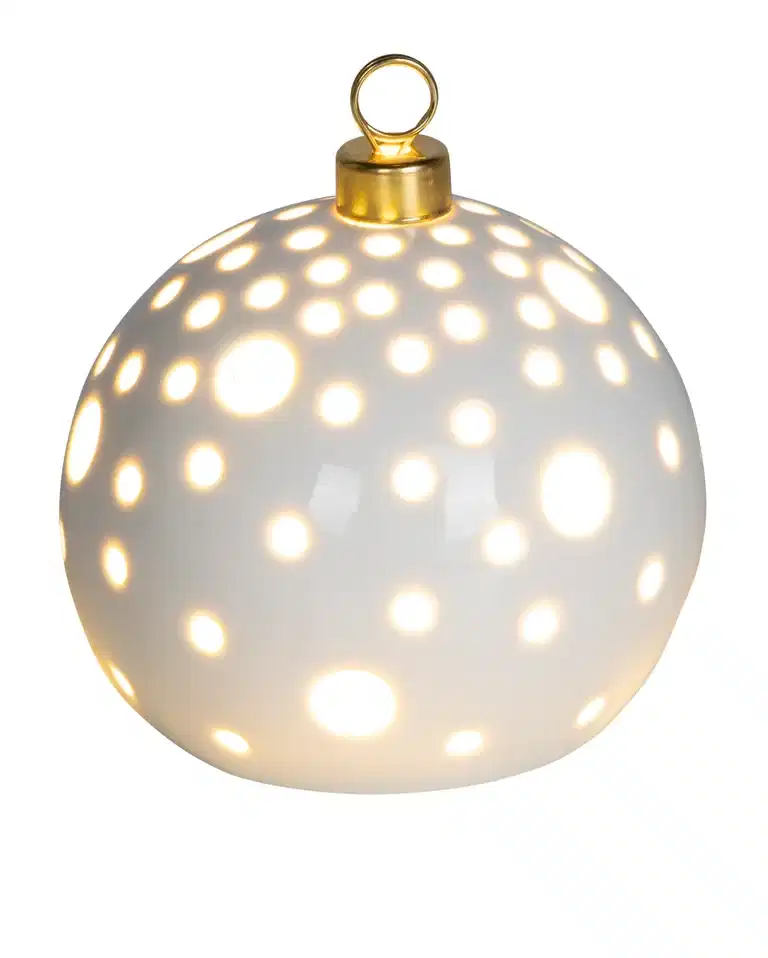 Christmas Porcelain Ball LED