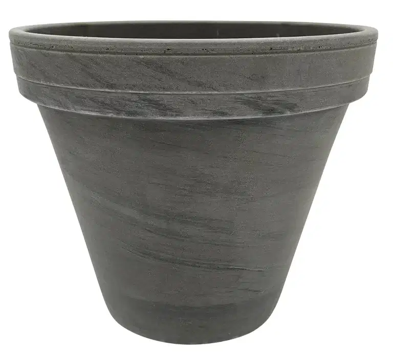 Plant pot D13 basalt terracotta