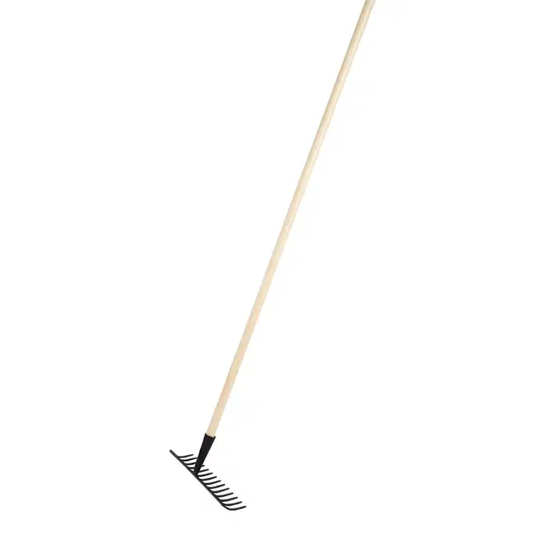 Metal rake 16 prongs