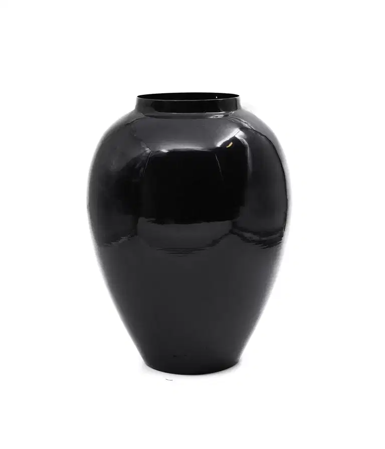 Bren vase H34 black