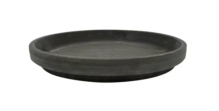 Saucer D11 basalt terracotta waterpr.