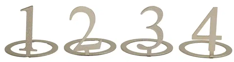 Numbers ring Advent 