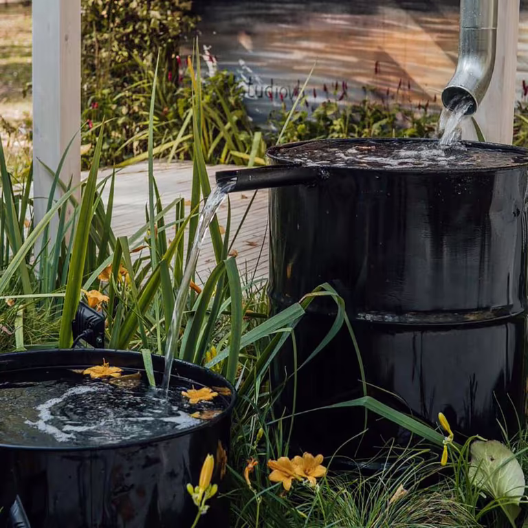 Water with rainwater – good for both the environment and your wallet