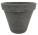 Plant pot D13 basalt terracotta