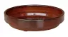 K&C saucer D15 burnt brick