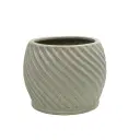 Twisted pot D 26 green
