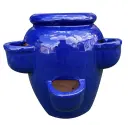 Gilbert strawberry pot D36 blue