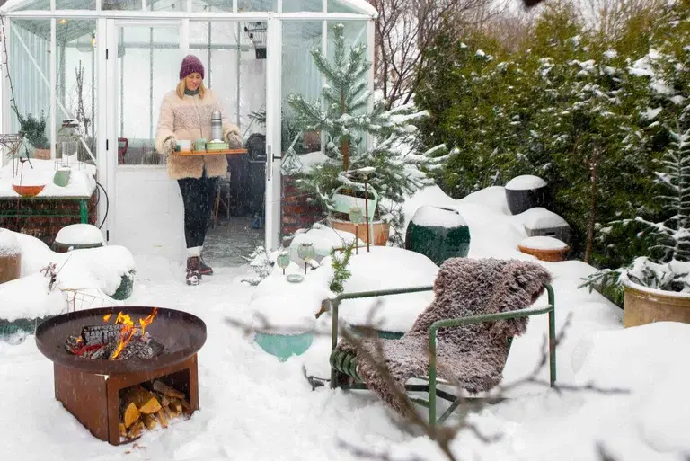 Garden visit: Snowflakes and garden joy at Anniken's in Holmestrand