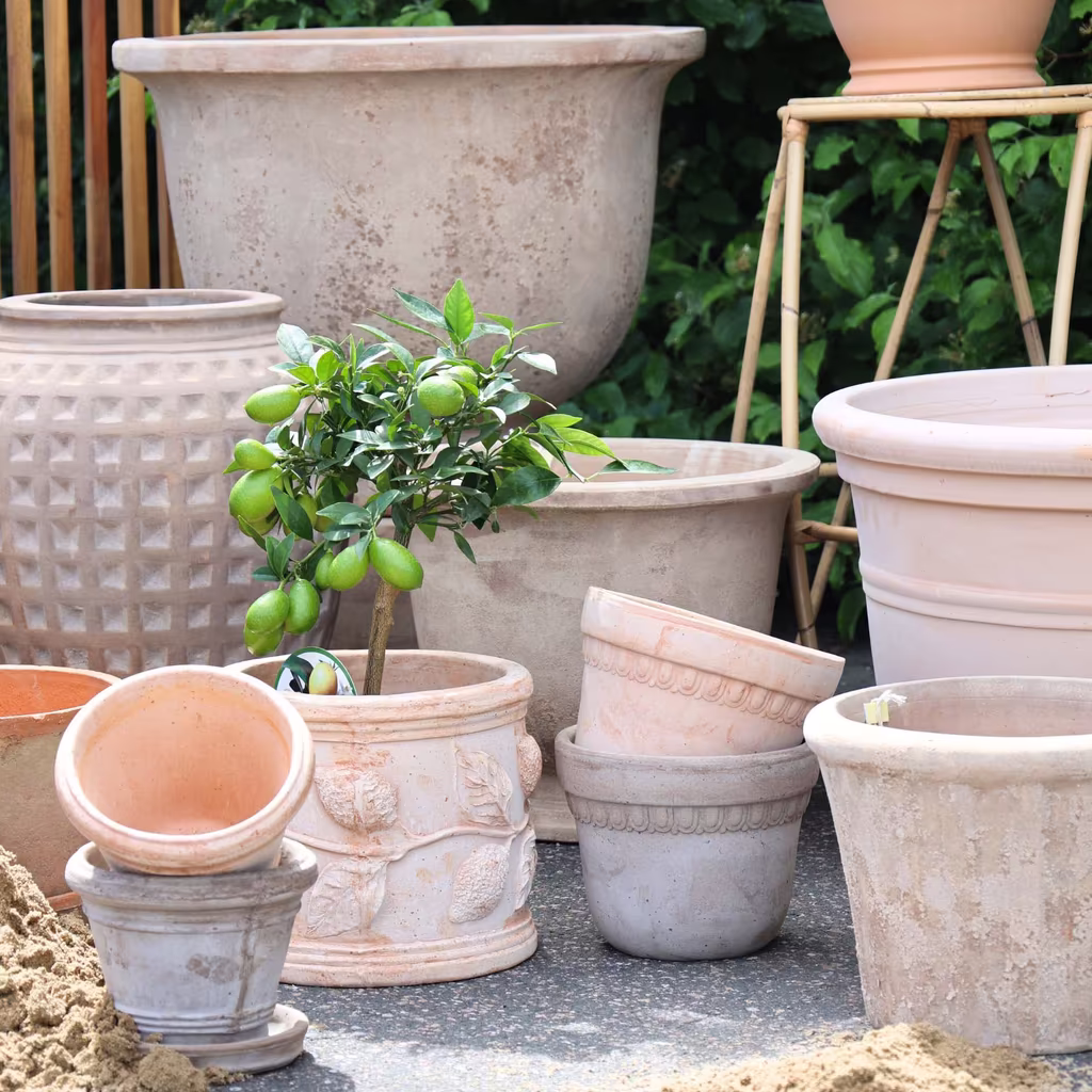 40 % på terrakottapotter