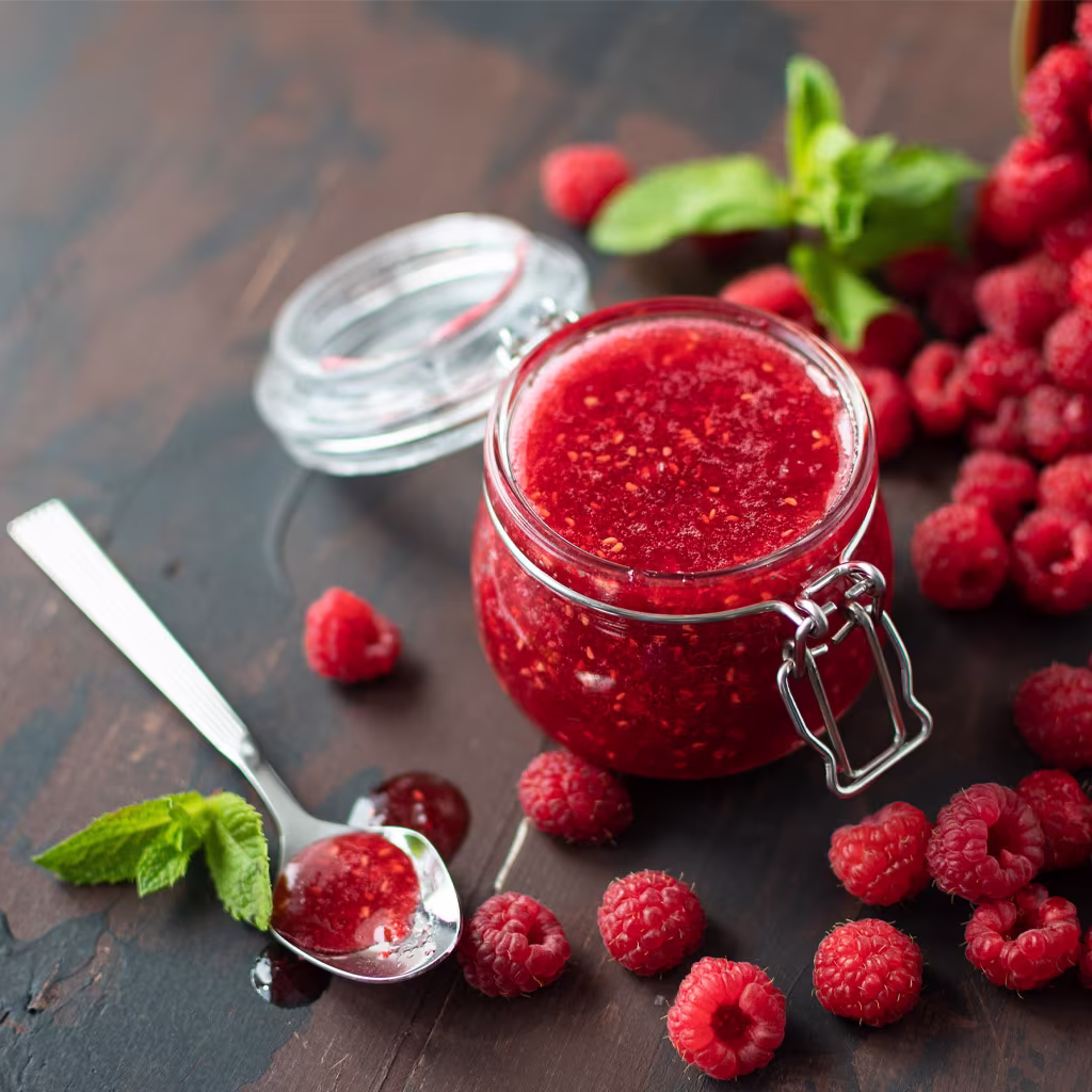 Make homemade jam and marmalade from berries and fruit