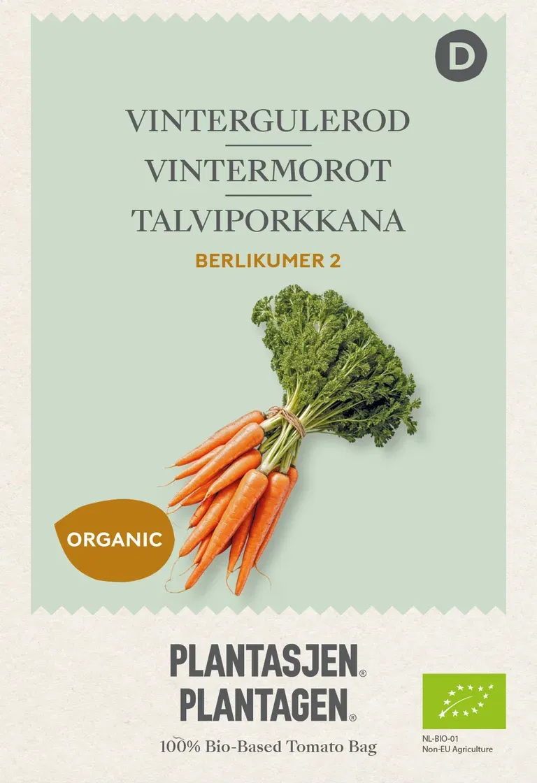 Vintergulrot 'Berlikumer 2' (Skal 014218) - Organic