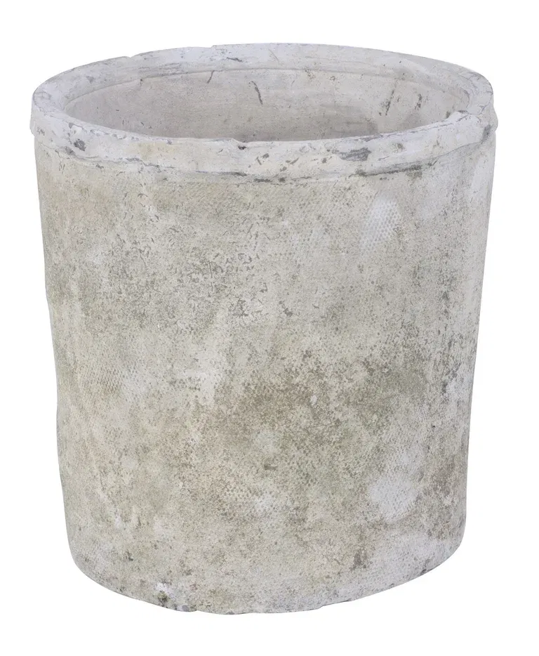 Clay pot D17,5 grey