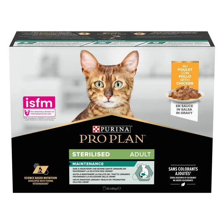 Purina Pro Plan Nutrisavour Sterilised Kylling