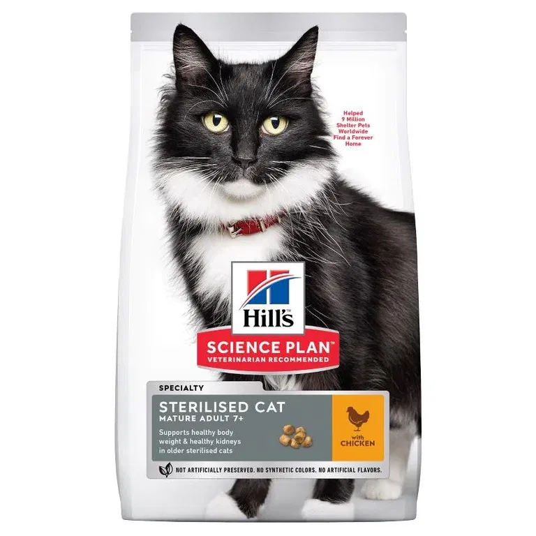 Hill's Sterilised cat Mature adult Kylling