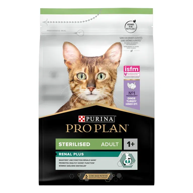 PRO PLAN® Sterilised Adult Renal Plus 3kg