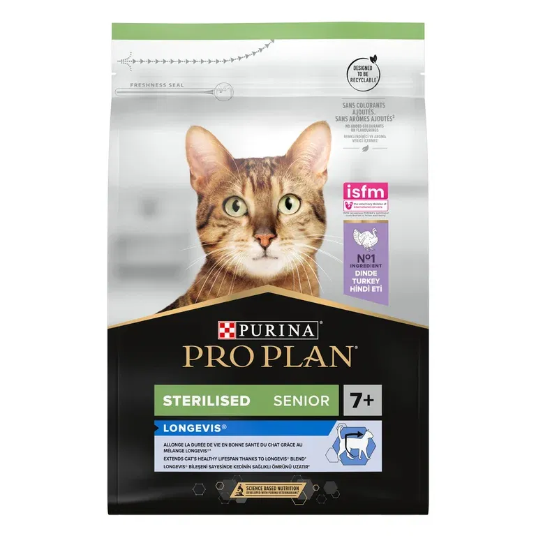 PRO PLAN® Sterilised Senior 7+ Longevis 3kg