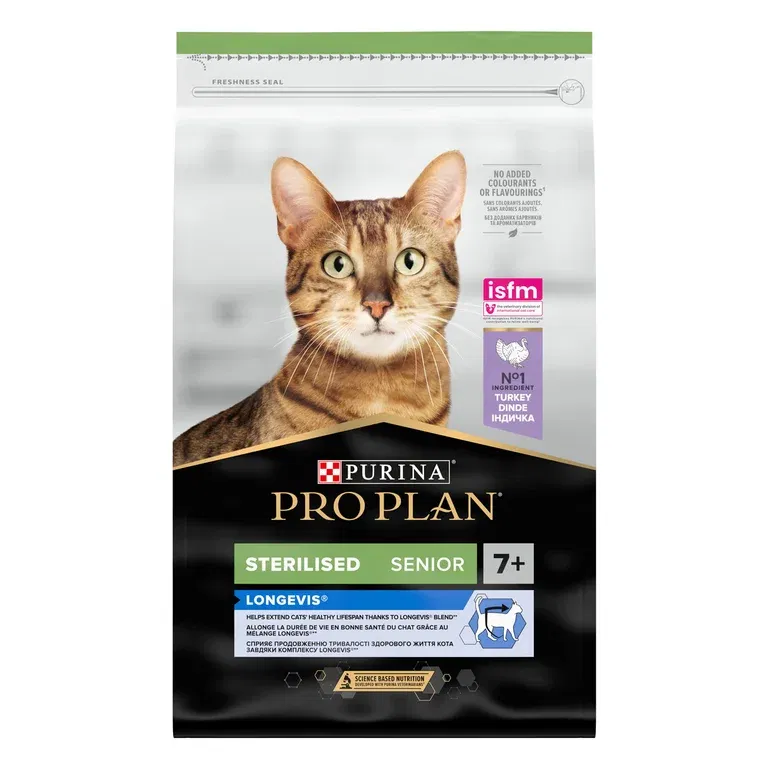PRO PLAN® Sterilised Senior 7+ Longevis 10kg