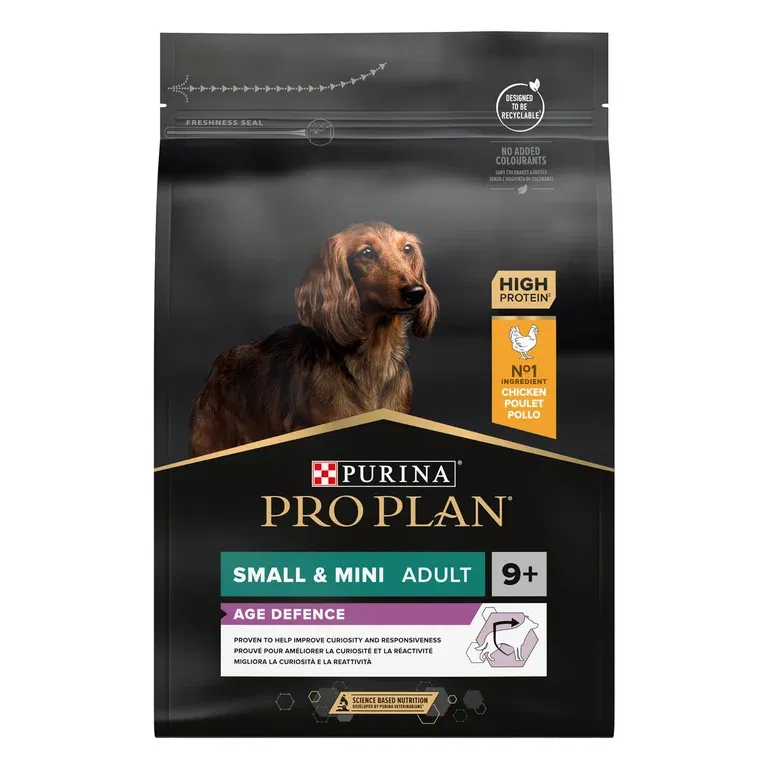 PRO PLAN® Small & Mini ADULT 9+ - Age Defence 3kg