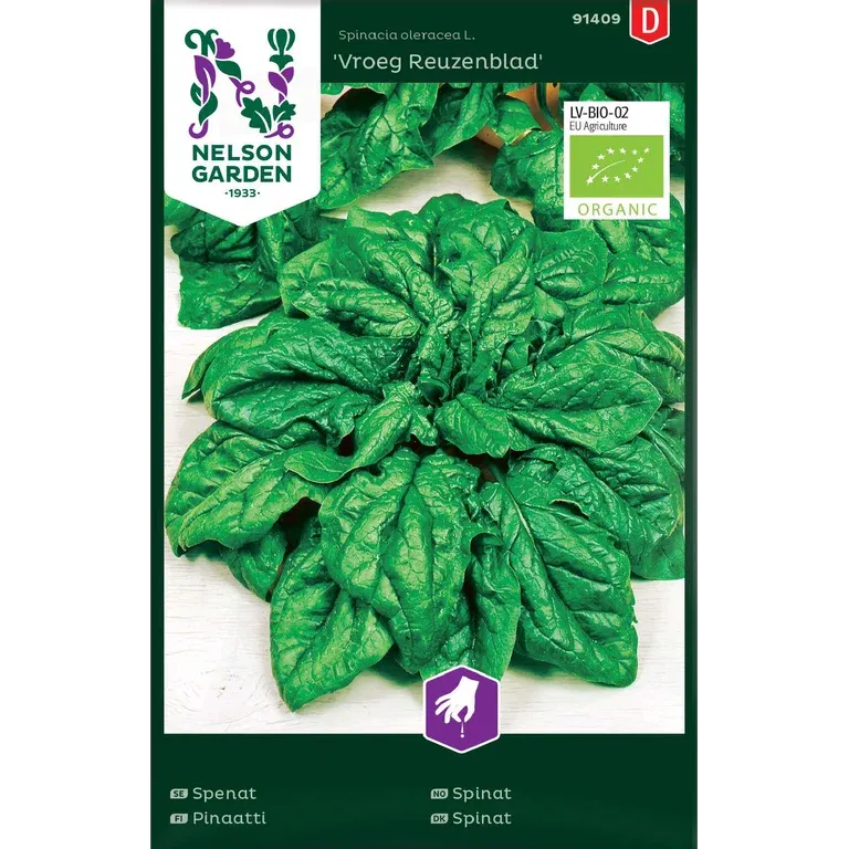 Spenat, Monnopa, Organic