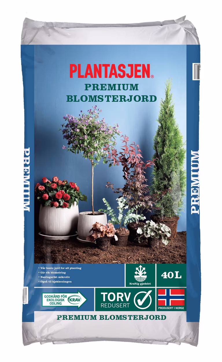 Premium blomsterjord