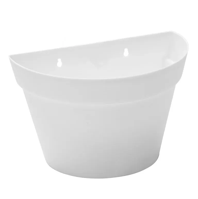 Felicia wall pot D25 recycled white