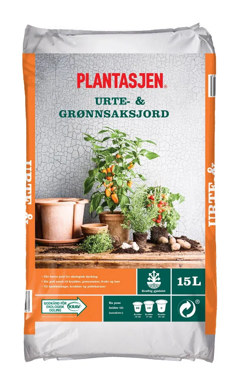 Urte- og grønnsaksjord