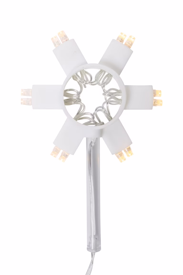 Batteridrevet Lyskilde Adventstjerne