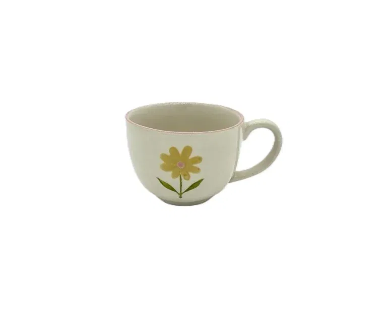 K&C Meadows Kopp Yellow Flower Ø9 cm