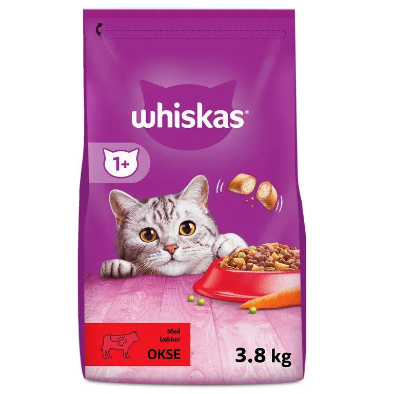 Whiskas 1+ Okse 