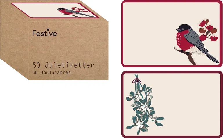 Klistremerkelapp Bullfinsh