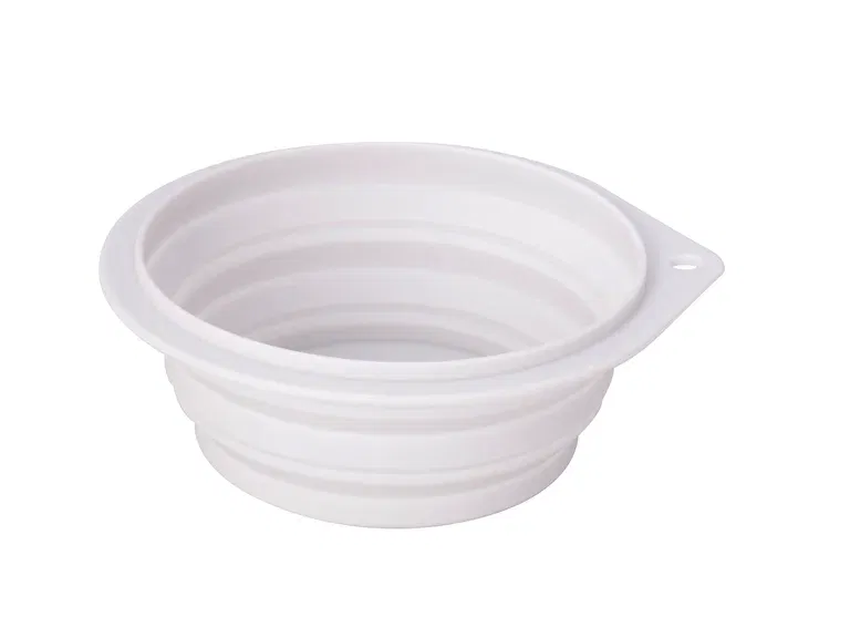 Sammenleggbar mat - og vannskål