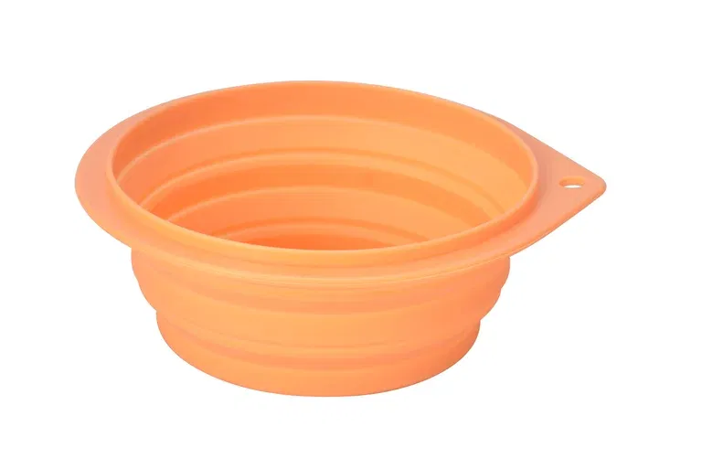 Sammenleggbar mat - og vannskål