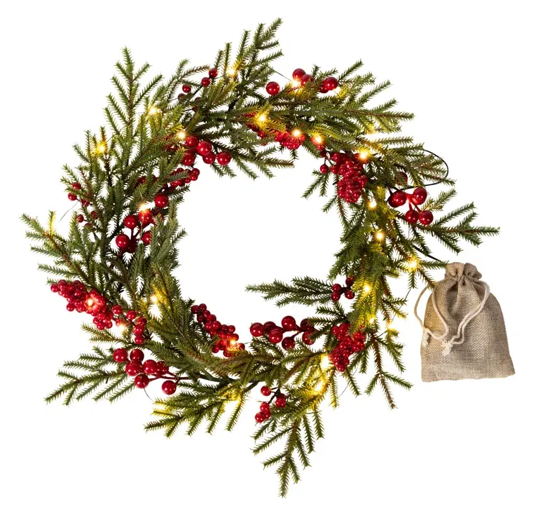 Julekrans LED